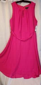 Plus size sleeveless dress